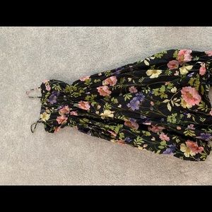 Flower print dress